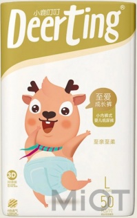 Дитячі трусики-підгузки Xiaomi DeerTing L 9-14 kg 50 pcs